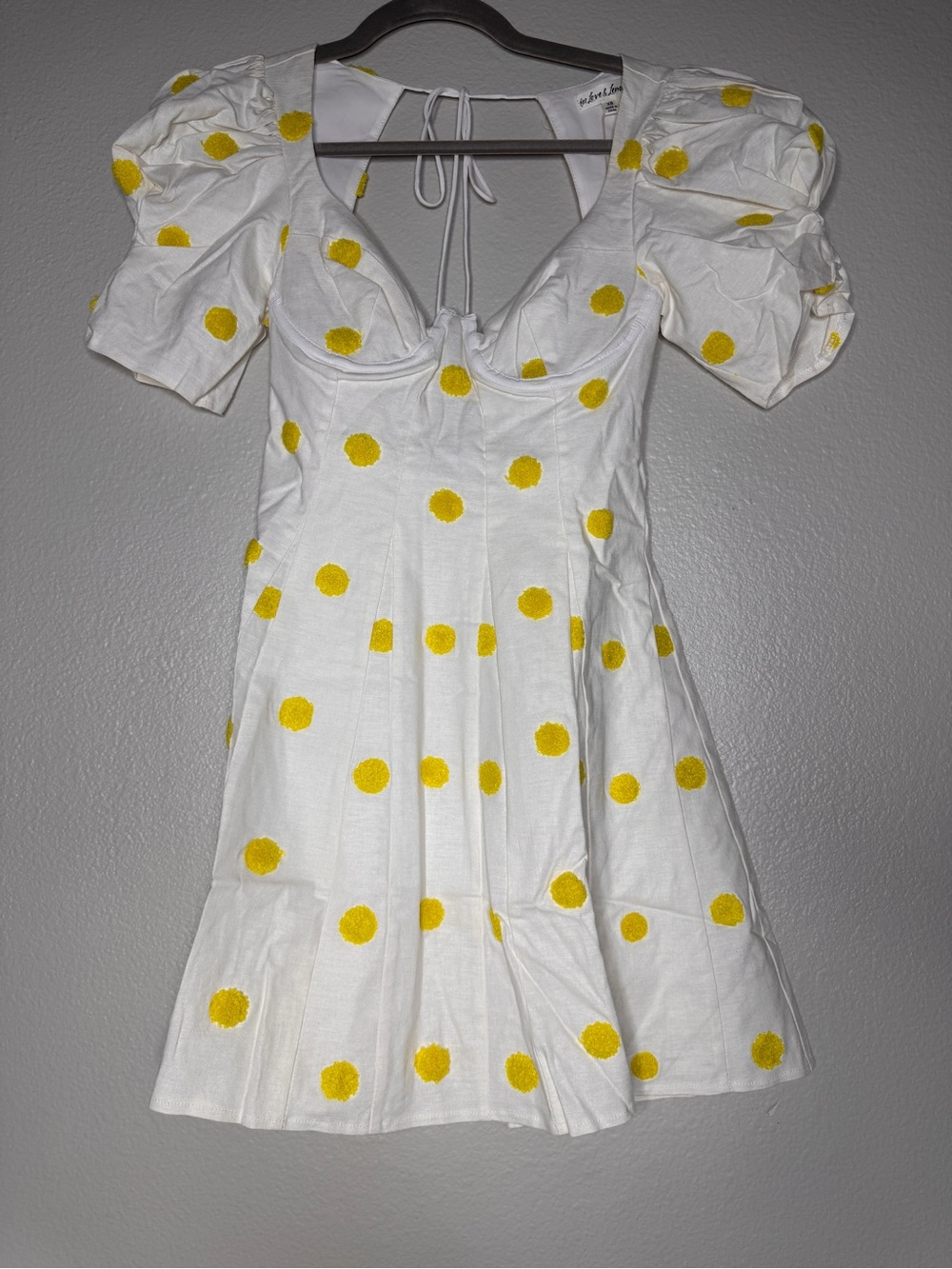 For Love & Lemons Claude Mini Dress - Picture 3 of 4